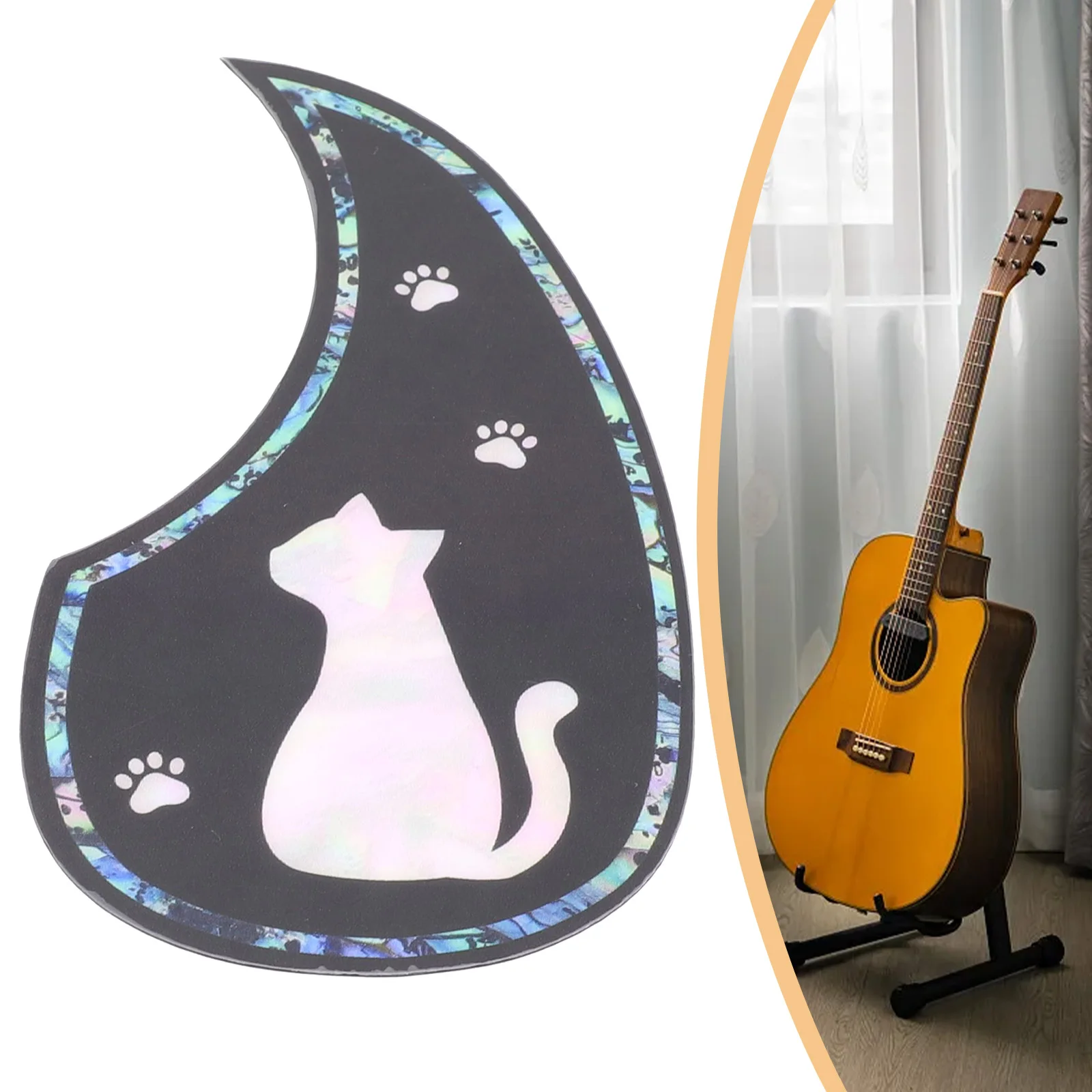 1pc Guitar Pickguard Sticker Professional DIY Guitar Pickguard Scratch Plate Self Adhesive Protective Sticker Self-Adhesive
1pc Guitar Pickguard Sticker Professional DIY Guitar Pickguard Scratch Plate Self Adhesive Protective Sticker Self-Adhesive