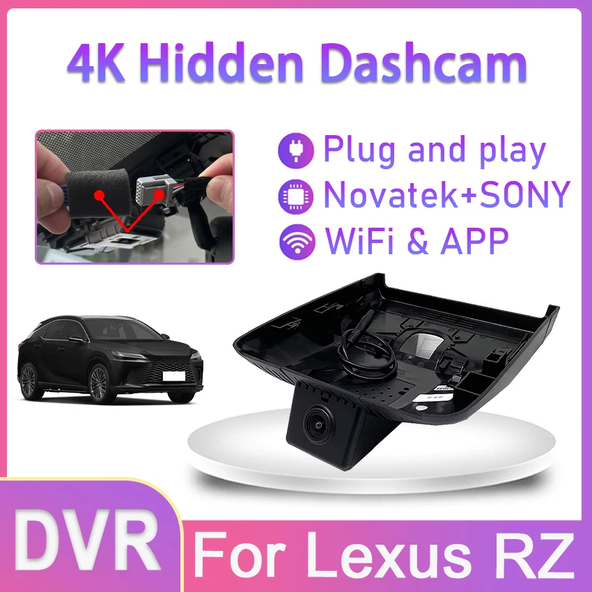 New! Car DVR Wifi Camera UHD 4K Dash Cam Video Recorder Original For Lexus RZ RZ450e DIRECT4 2023 Plug and play DashCam 170°FOV
New! Car DVR Wifi Camera UHD 4K Dash Cam Video Recorder Original For Lexus RZ RZ450e DIRECT4 2023 Plug and play DashCam 170°FOV