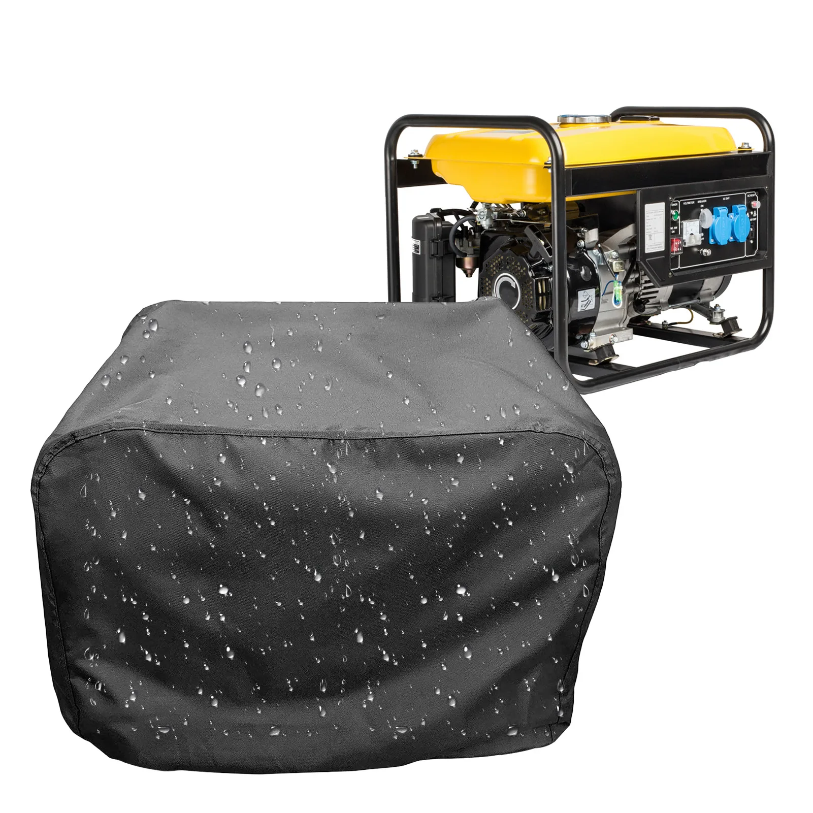 

Generator Cover Waterproof Universal Portable Heavy Duty Thicken 210D Oxford Cloth Weather/UV Resistant for Most Generators