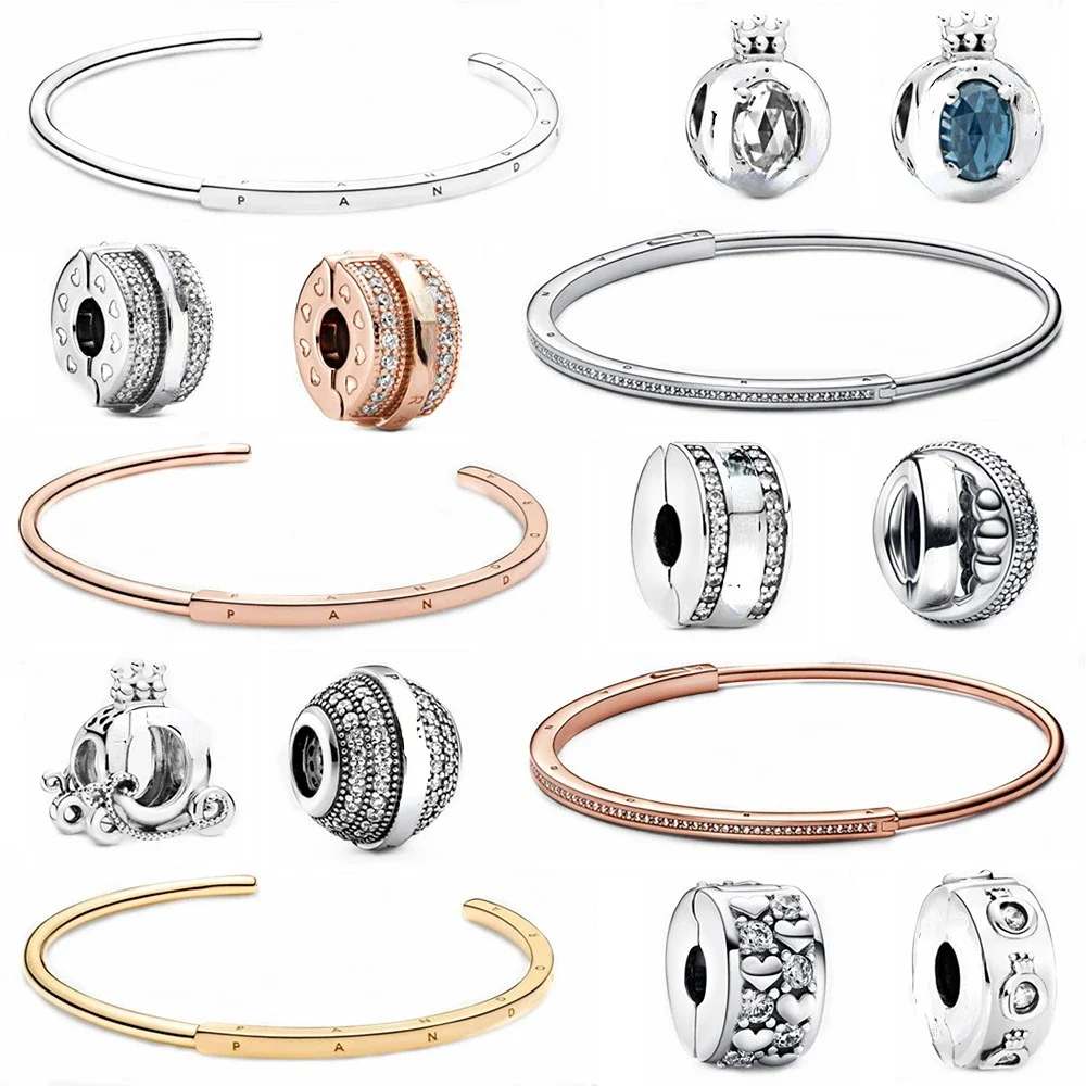 New PANDORA Bracelets Beadeds Designer Charms Making Custom 100% 925 Sterling Silver Accessories Women Bangle Beads Jewelry
New PANDORA Bracelets Beadeds Designer Charms Making Custom 100% 925 Sterling Silver Accessories Women Bangle Beads Jewelry