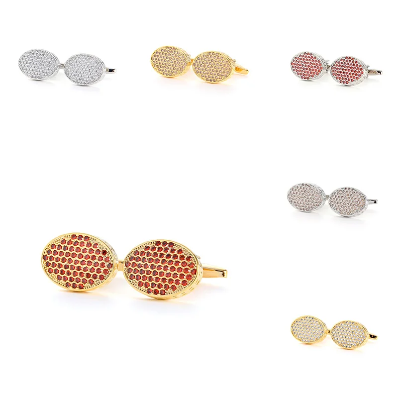 Cufflinks Oval With Zircon Men'S French Shirt Cuffs Fashion Personality Mens Jewellery Novel NS116
Cufflinks Oval With Zircon Men'S French Shirt Cuffs Fashion Personality Mens Jewellery Novel NS116