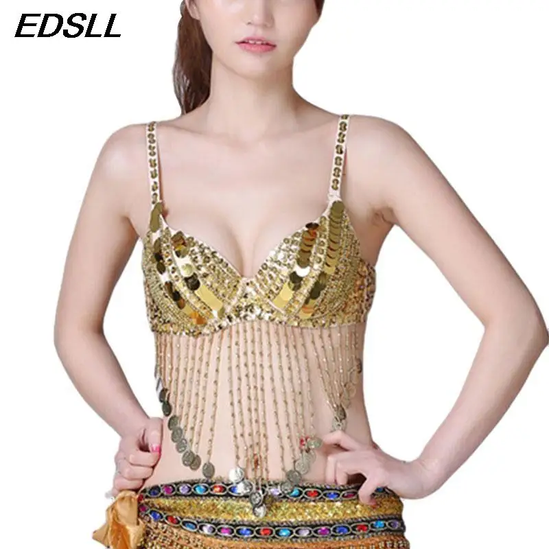 Women's Sexy Adjustable Belly Dance Costume Sequin Long Tassel Bras Fringe Top Party Festival Club Beaded Bra Tops
Women's Sexy Adjustable Belly Dance Costume Sequin Long Tassel Bras Fringe Top Party Festival Club Beaded Bra Tops