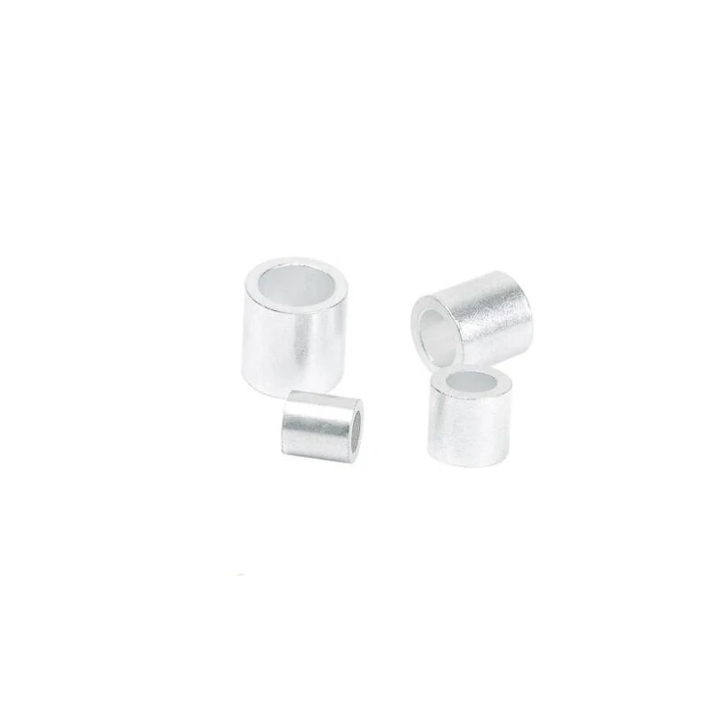 M1~M8 Aluminum Round Cable Crimps Sleeves Clip Fittings Loop Sleeve Ferrule Stop Wire Rope Cable 10 Size For Pick 
M1~M8 Aluminum Round Cable Crimps Sleeves Clip Fittings Loop Sleeve Ferrule Stop Wire Rope Cable 10 Size For Pick