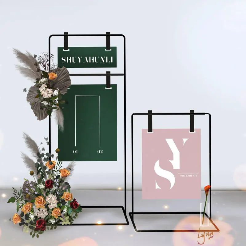 Wedding props, square iron frame, signage, iron frame, welcome area, flower rack decorations, stage background decoration
Wedding props, square iron frame, signage, iron frame, welcome area, flower rack decorations, stage background decoration