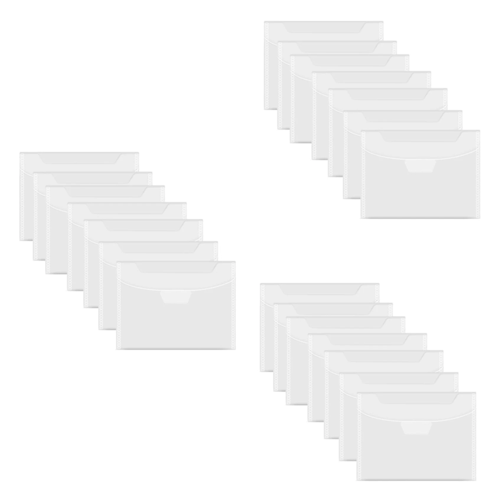 60 Pcs Clear Stamp and Die Storage Bag Resealable Storage Pocket Large Envelope Case for DIY Scrapbooking Paper Card
60 Pcs Clear Stamp and Die Storage Bag Resealable Storage Pocket Large Envelope Case for DIY Scrapbooking Paper Card