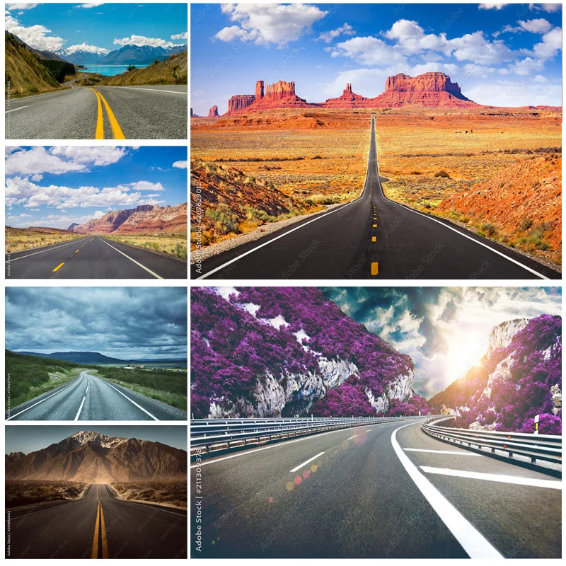 Vinyl Custom Natural Scenery Photography Background Highway Landscape Travel Photo Backdrops Studio Props 2279 DLL-05
Vinyl Custom Natural Scenery Photography Background Highway Landscape Travel Photo Backdrops Studio Props 2279 DLL-05