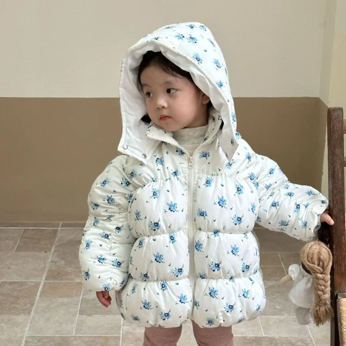 Autumn Winter New Children Floral Print Down Coat Kid Boy Thicken Hooded Cardigan Long Sleeve Tops Girl Baby Cotton Solid Parkas
Autumn Winter New Children Floral Print Down Coat Kid Boy Thicken Hooded Cardigan Long Sleeve Tops Girl Baby Cotton Solid Parkas