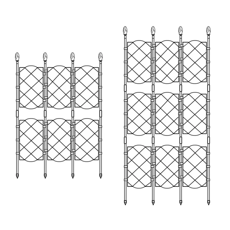2024 New Garden Trellis for Climbing Plants Rustproof Iron Potted Vines Vegetables Vining
2024 New Garden Trellis for Climbing Plants Rustproof Iron Potted Vines Vegetables Vining