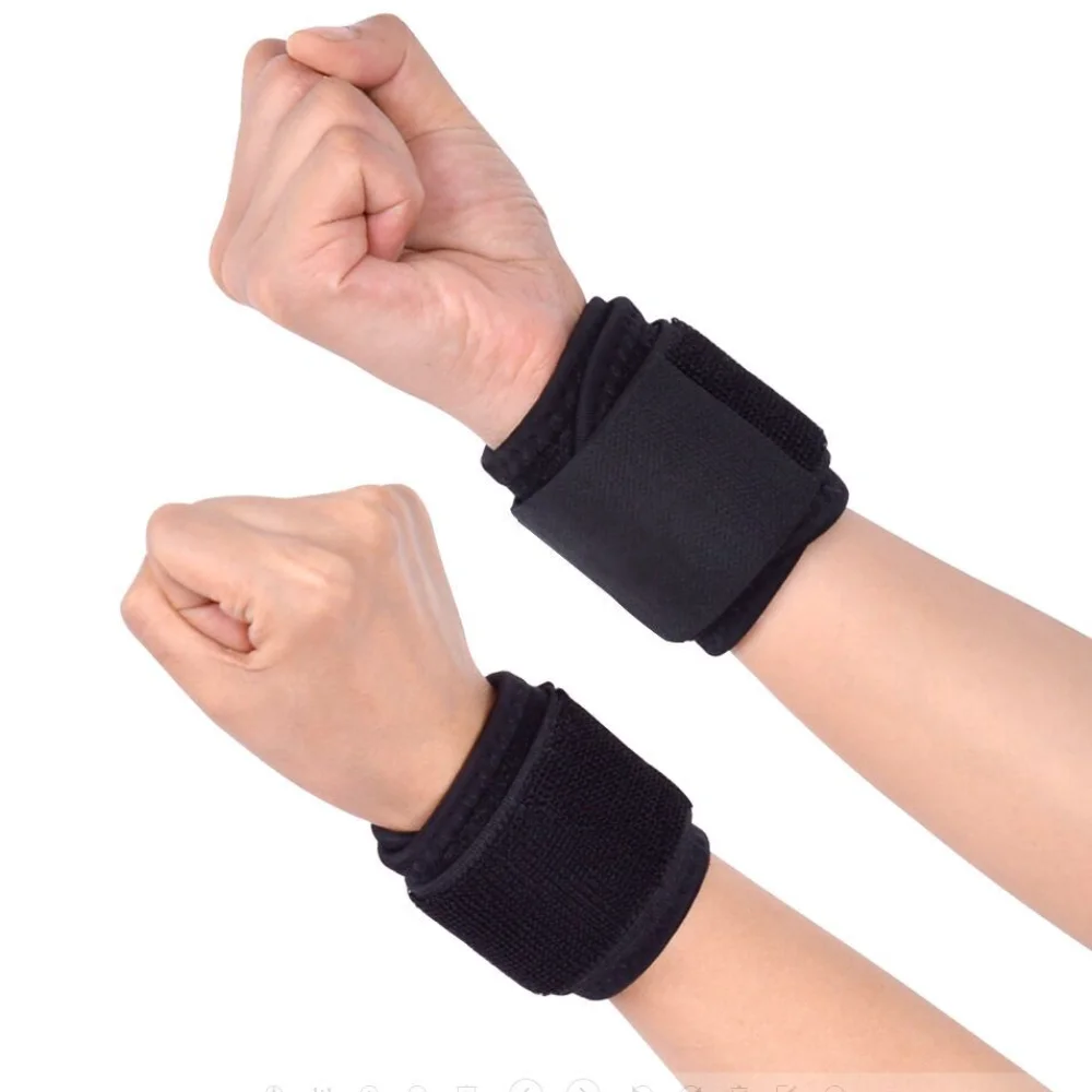

Adjustable Hand Wrist Support Brace Bandage Neoprene Silicon Palm Braces Weight Lifting Strap Wrap Protection Support Belt
