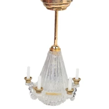 1:12 Dollhouse Miniatures Lichtstativ Five False Transparent Candle Chandelier LED Golden
1:12 Dollhouse Miniatures Lichtstativ Five False Transparent Candle Chandelier LED Golden