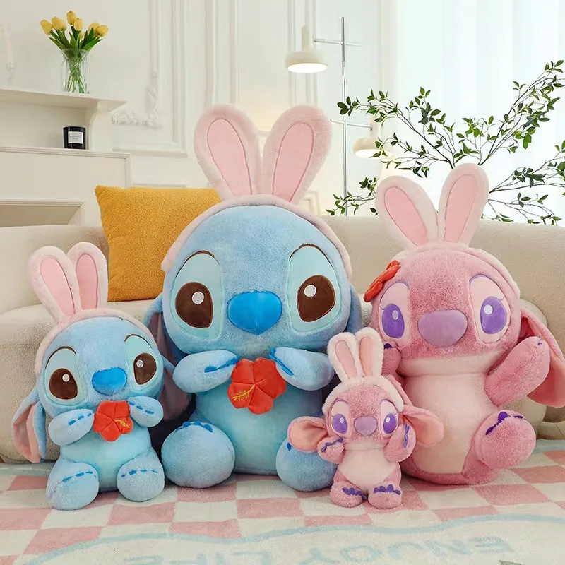 

Disney Lilo & Stitch Doll Stitch Soft Plush Toy Cute Angel Stuffed The Best Birthday Gift for Children's Girls Kids Young Person