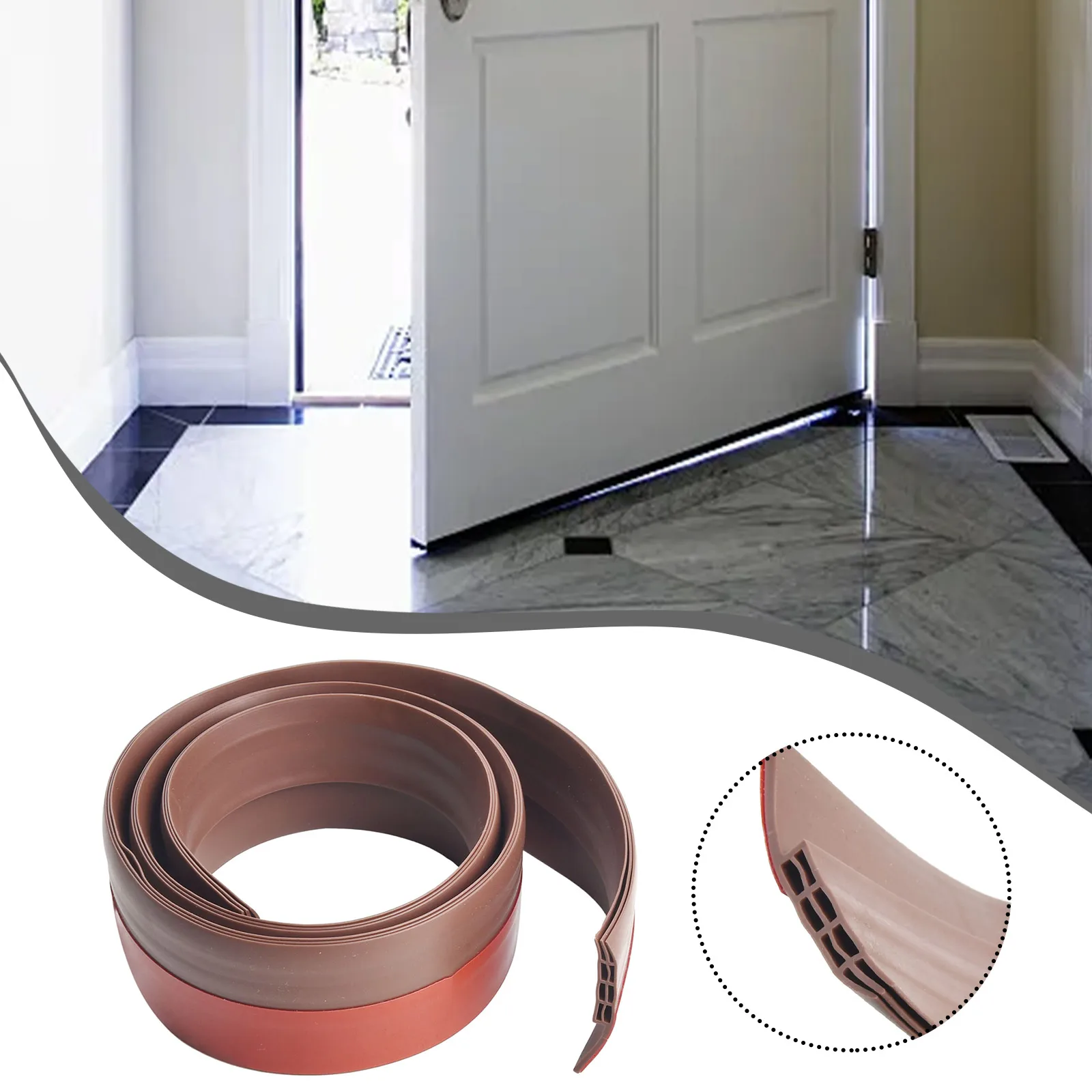 1M Internal Door Draft Excluder Strip Self Adhesive Tape Bottom Seal Stopper Seal Strip Noise Stopper Insulator Door Sweep Preve
1M Internal Door Draft Excluder Strip Self Adhesive Tape Bottom Seal Stopper Seal Strip Noise Stopper Insulator Door Sweep Preve