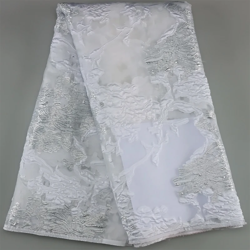 Французская жаккардовая кружевная ткань из органзы высокого качества 2023, кружевная ткань с вышивкой для свадебного платья
Французская жаккардовая кружевная ткань из органзы высокого качества 2023, кружевная ткань с вышивкой для свадебного платья