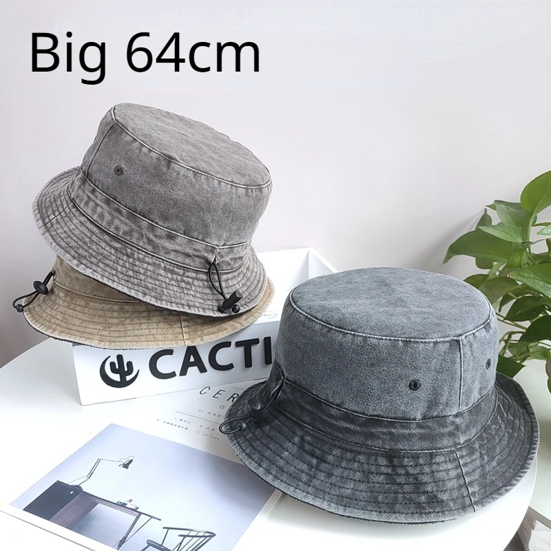 Winter Big Head Bucket Hat Men Women Autumn Winter Outdoor Warm Fisherman Cap 64cm Oversized Fashion Vintage Hat Solid Color
Winter Big Head Bucket Hat Men Women Autumn Winter Outdoor Warm Fisherman Cap 64cm Oversized Fashion Vintage Hat Solid Color