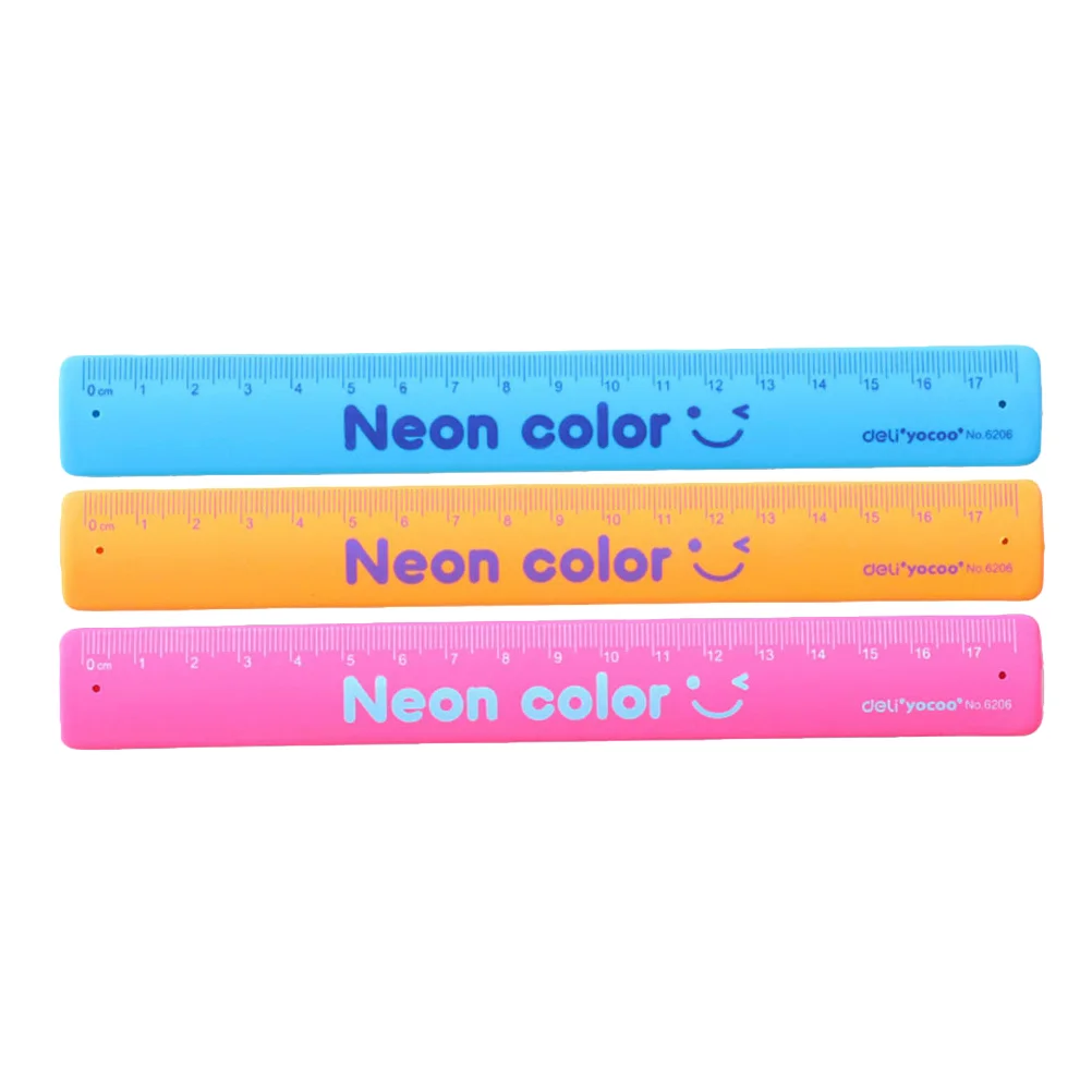 

3 Pcs Wrist Bands Silicone Patted Wristband Ruler Pattern Bracelet Clap Cartoon Child