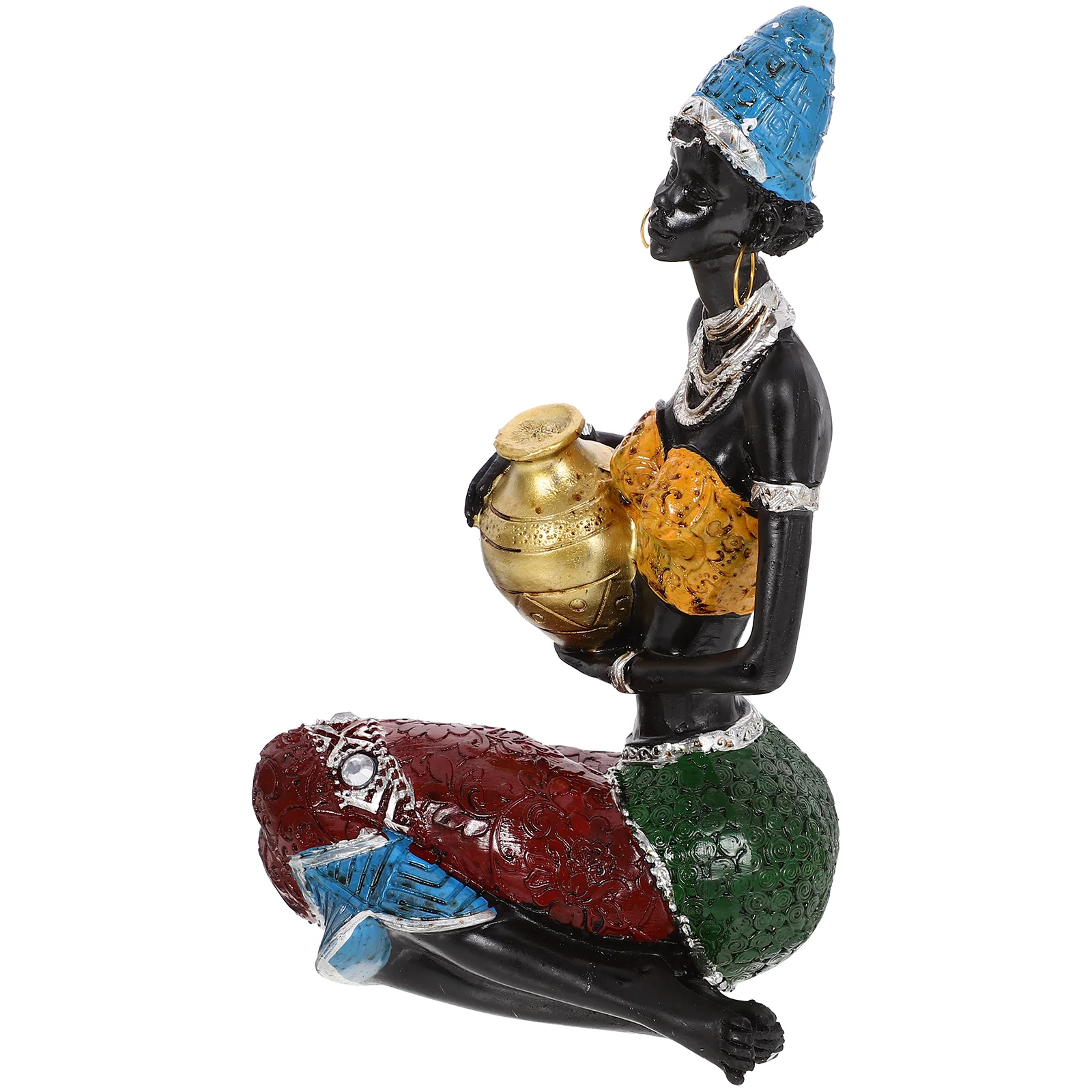 Figure Miss Birthday Decoration for Girl Tribal Lady Figurine Resin Tabletop African
Figure Miss Birthday Decoration for Girl Tribal Lady Figurine Resin Tabletop African