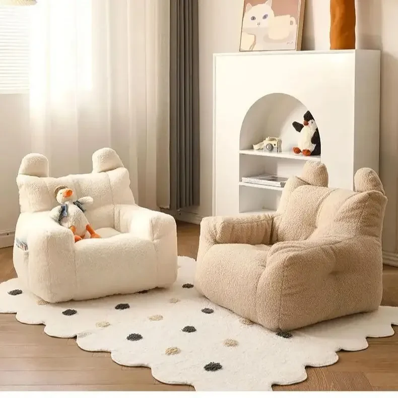 Children's Sofa Baby Reading Lazy Sofa Cotton and Linen Lamb's Wool Fabric Cute Small Sofa Chair Removable and Washable
Children's Sofa Baby Reading Lazy Sofa Cotton and Linen Lamb's Wool Fabric Cute Small Sofa Chair Removable and Washable