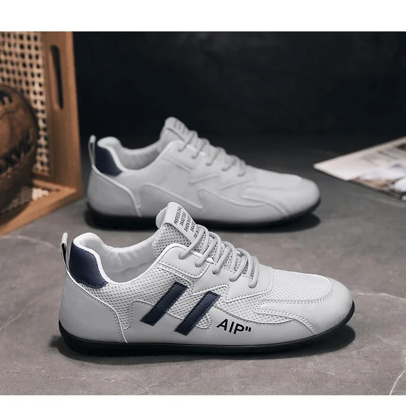 Men's Breathable Summer Sporty Casual Shoes Lightweight Versatile Soft Bottom Single Shoes PVC Outsole round Toe Non-Leather Men's Breathable Summer Sporty Casual Shoes Lightweight Versatile Soft Bottom Single Shoes PVC Outsole round Toe Non-Leather