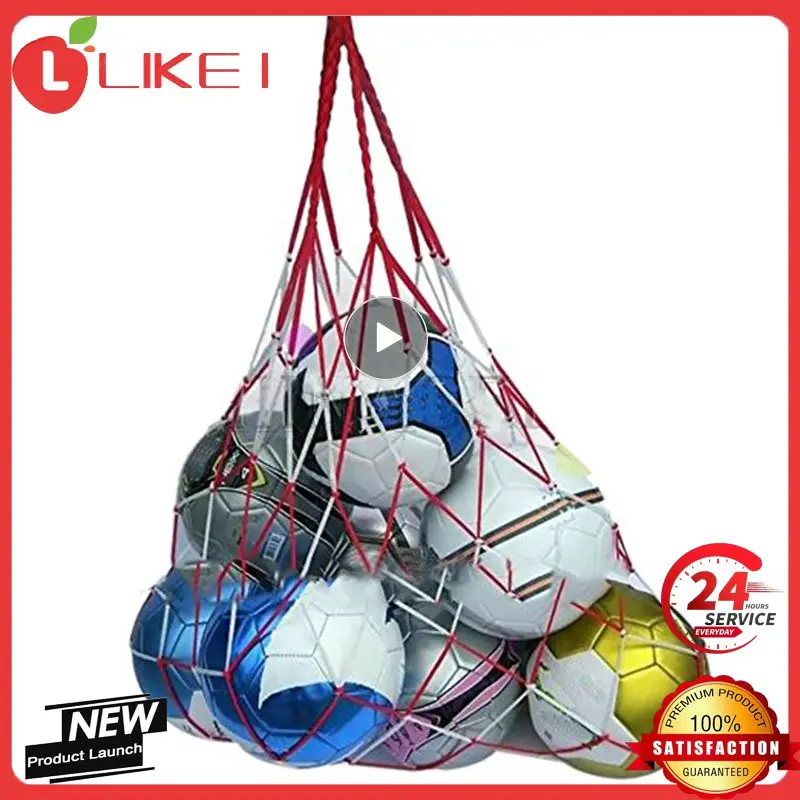 

Balls Carry Net Bag Outdoor Sporting Soccer Net Portable Sports Equipment Basketball Volleyball Ball Net Bag