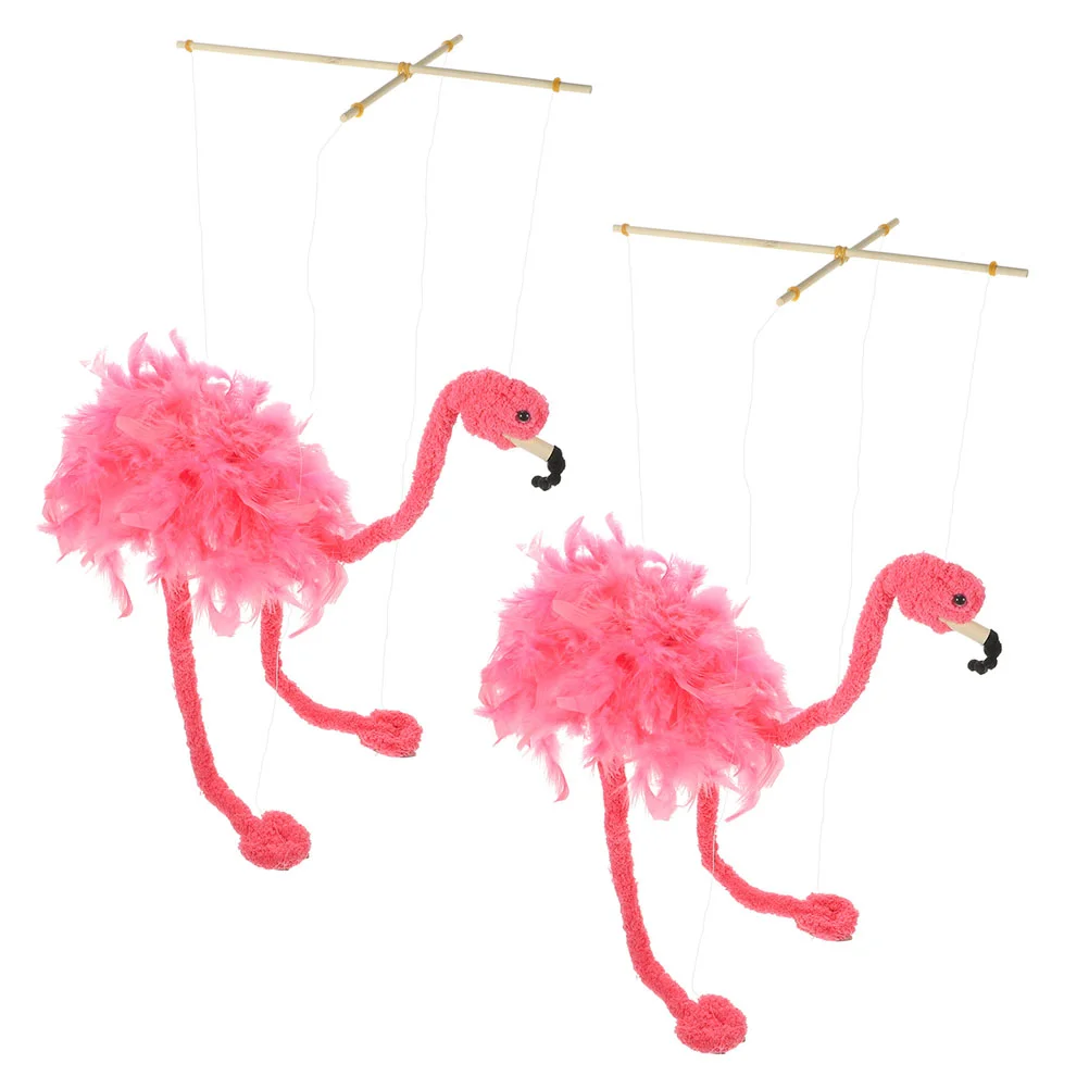 2 Pcs Marionette Crafts Puppets for Adults Interactive Plush Toy Flamingo Marionettes Hairy Toys Interesting Animal Playthings
2 Pcs Marionette Crafts Puppets for Adults Interactive Plush Toy Flamingo Marionettes Hairy Toys Interesting Animal Playthings