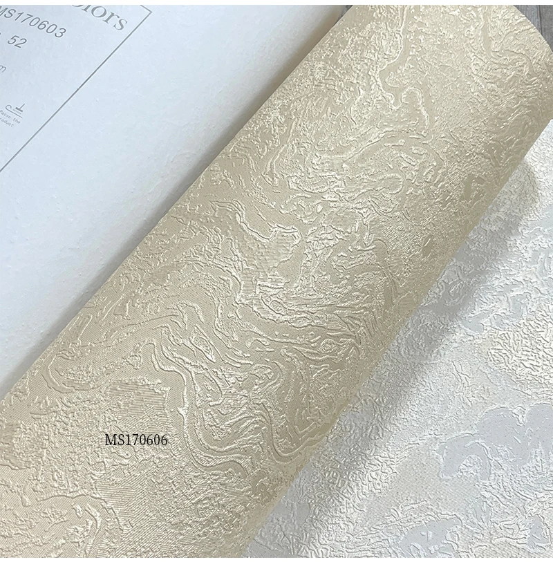 Generic 3D Thickened Concrete Texture Wallpaper Modern Simple Living