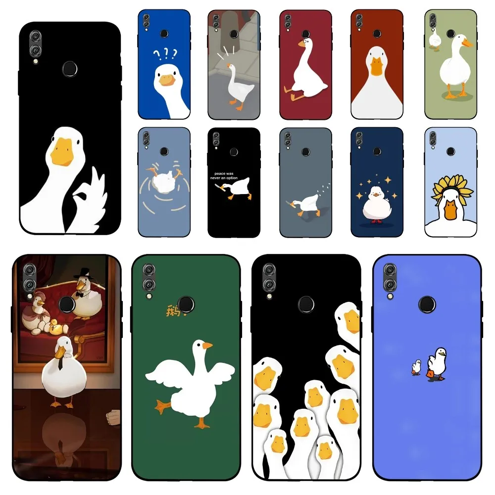 Cute funny goose duck Phone Case For Huawei Honor 10 lite 9 20 7A pro 9X pro 30 pro 50 pro 60 pro 70 pro plus
Cute funny goose duck Phone Case For Huawei Honor 10 lite 9 20 7A pro 9X pro 30 pro 50 pro 60 pro 70 pro plus