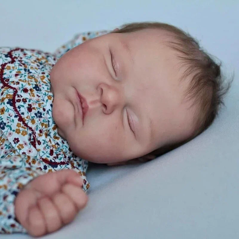 50CM Already Peaches with Roooted Hair Reborn Sleeping Baby Doll Soft Body with 3D Skin Multiple Layers Painting Touch Doll
50CM Already Peaches with Roooted Hair Reborn Sleeping Baby Doll Soft Body with 3D Skin Multiple Layers Painting Touch Doll