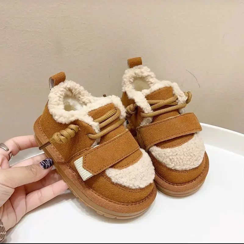 2023 Plush Kids Snow Boots Winter Girls' Shoes Boys' Thick Warm Cotton Shoes Anti Slip Kids Fashion Boots Children's Shoes
2023 Plush Kids Snow Boots Winter Girls' Shoes Boys' Thick Warm Cotton Shoes Anti Slip Kids Fashion Boots Children's Shoes