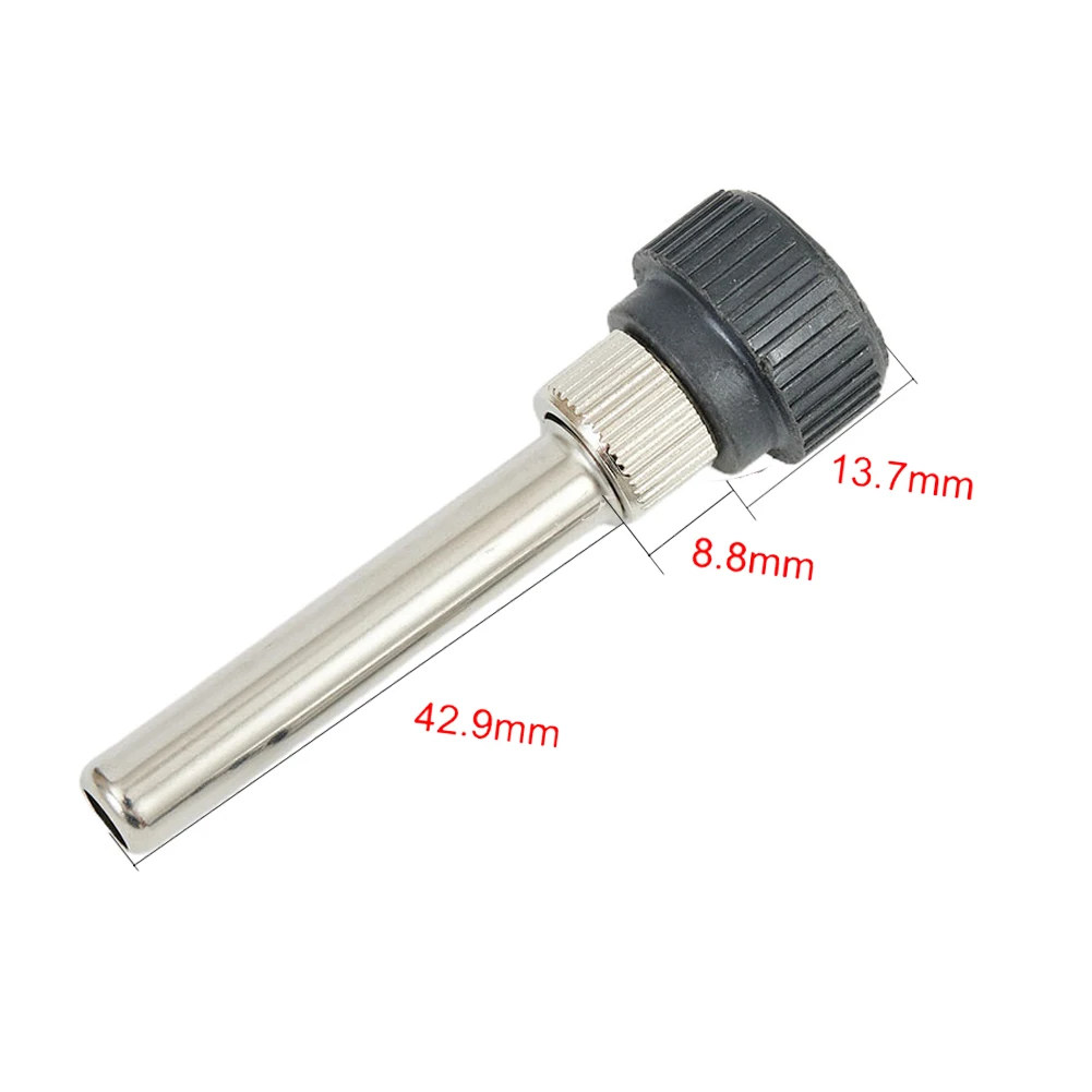 Copper Soldering iron Tips Handle Solder Station Supplies Tools 898D 852D+ 900M-TB/TI/T-3C/T-2.4D/TK 42mm 5pcs
Copper Soldering iron Tips Handle Solder Station Supplies Tools 898D 852D+ 900M-TB/TI/T-3C/T-2.4D/TK 42mm 5pcs
