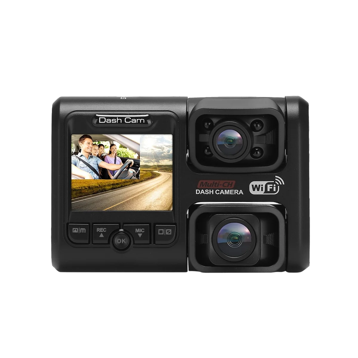 Car 4K 2160P WIFI-Logger Dual Lens DVR Night Vision Dash Camera Video Recorder D30H 24 Hour Parking Monitoring A
Car 4K 2160P WIFI-Logger Dual Lens DVR Night Vision Dash Camera Video Recorder D30H 24 Hour Parking Monitoring A