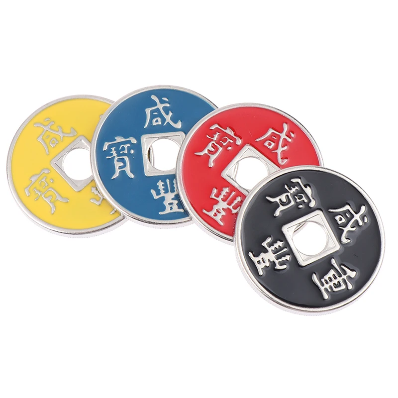 

Китайская монета (Xianfeng, размер половины доллара, 4 цвета), магические Трюки крупным планом, иллюзия, трюк, реквизит, аксессуары для манипуляции, монета, магия