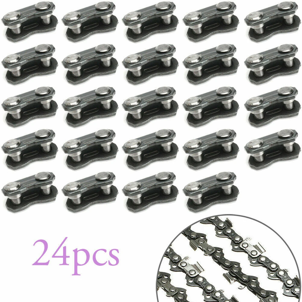 24pcs 3/8inch Chainsaw Chain Link For Oregon Type Repair Preset Straps 050-058 Chainsaw Garden Power Tools Accessories
24pcs 3/8inch Chainsaw Chain Link For Oregon Type Repair Preset Straps 050-058 Chainsaw Garden Power Tools Accessories