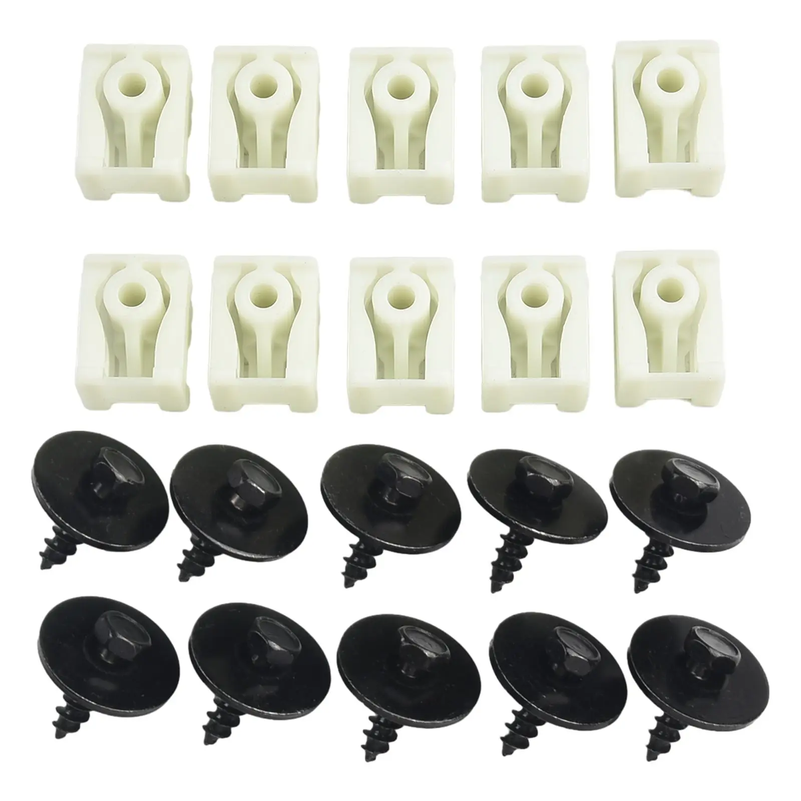 10+10PC COMBO Combination Front Fender Inner Retainer Clips For BMW Front Fender Liner C-Clip+Hex Bolt 07147311312 07149213164
10+10PC COMBO Combination Front Fender Inner Retainer Clips For BMW Front Fender Liner C-Clip+Hex Bolt 07147311312 07149213164