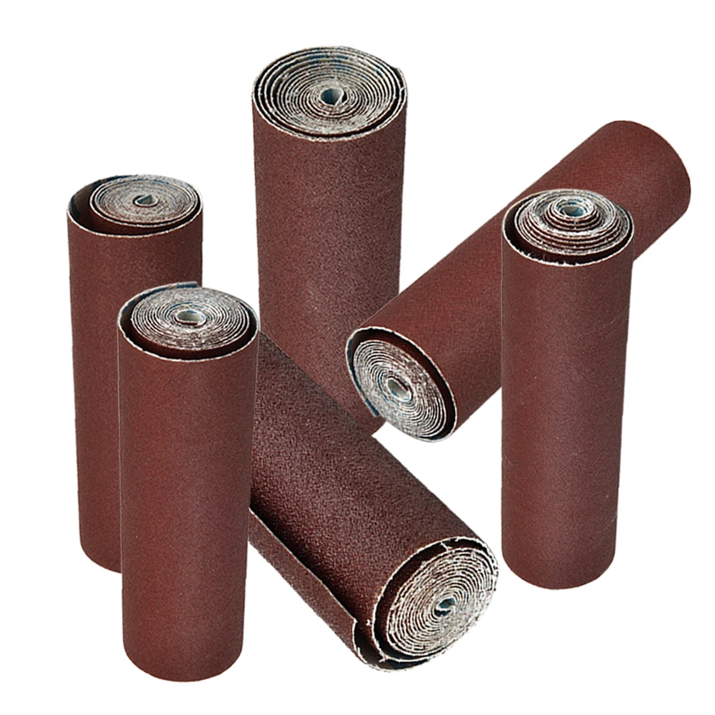 6pcs 1 Meter Emery Cloth Roll 80-600 Grit Polishing Sandpaper For Woodcarving Root Carving Core Carving Power Tools Accessories
6pcs 1 Meter Emery Cloth Roll 80-600 Grit Polishing Sandpaper For Woodcarving Root Carving Core Carving Power Tools Accessories