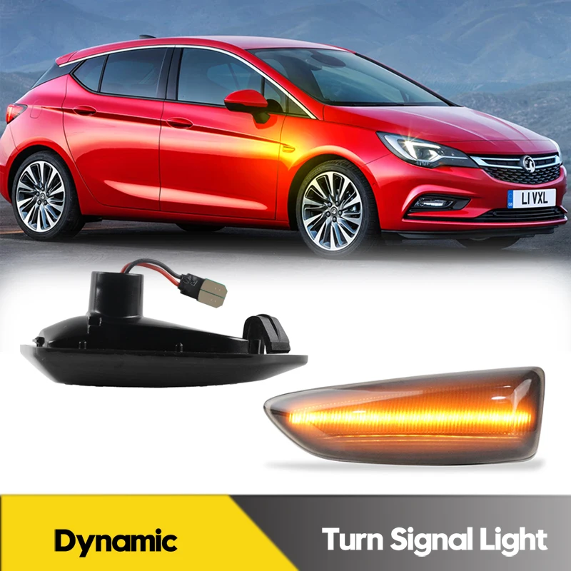 2Pcs For Opel Vauxhall Astra J K Crossland Grandland X Insignia B Zafira Tourer C LED Dynamic Side Marker Light Turn Signal Lamp
2Pcs For Opel Vauxhall Astra J K Crossland Grandland X Insignia B Zafira Tourer C LED Dynamic Side Marker Light Turn Signal Lamp