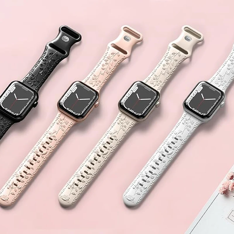 Ремешок силиконовый с гравировкой для Apple Watch, браслет для iWatch Series 8 9 7 SE 4 5 6 Ultra 2, 45 мм 44 мм 41 мм 40 мм 42 мм 49 мм
Ремешок силиконовый с гравировкой для Apple Watch, браслет для iWatch Series 8 9 7 SE 4 5 6 Ultra 2, 45 мм 44 мм 41 мм 40 мм 42 мм 49 мм