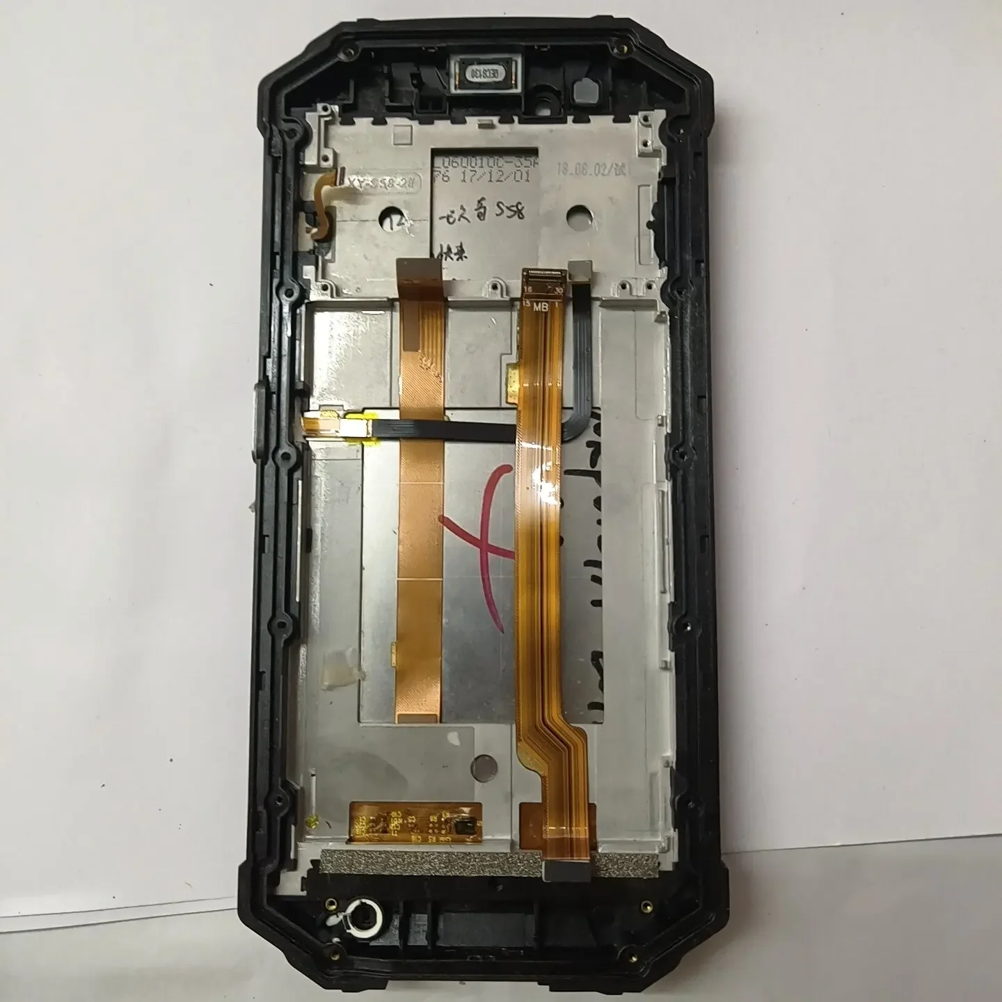 

Touch Screen + LCD Display With Frame Digitizer Parts Accessory For OUKITEL WP2,Test shipment,Special offer problem parts