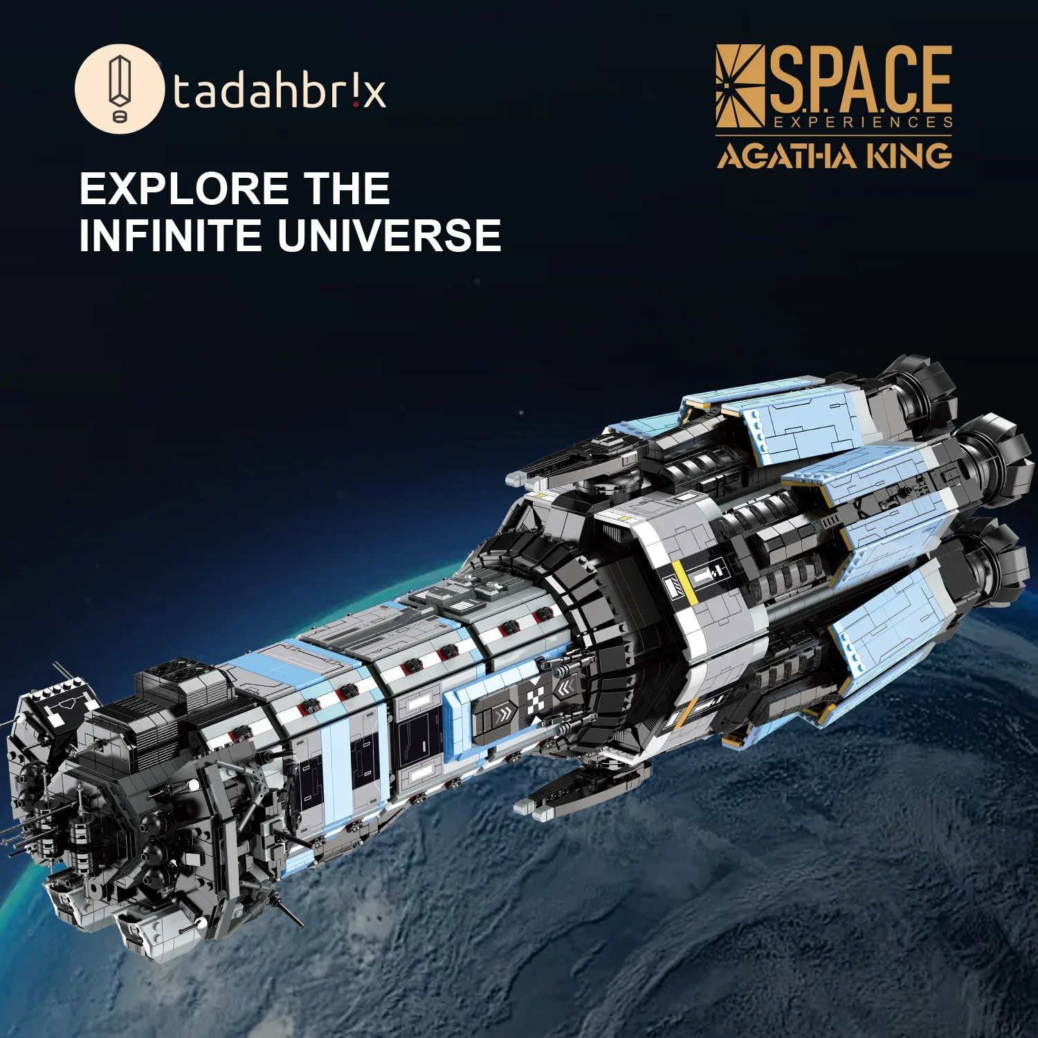 6778PCS Agatha King Battleship Building Blocks Creative Space Shuttle Model Bricks Desktop Decoration Toy For Kids Holiday Gifts 6778PCS Agatha King Battleship Building Blocks Creative Space Shuttle Model Bricks Desktop Decoration Toy For Kids Holiday Gifts
