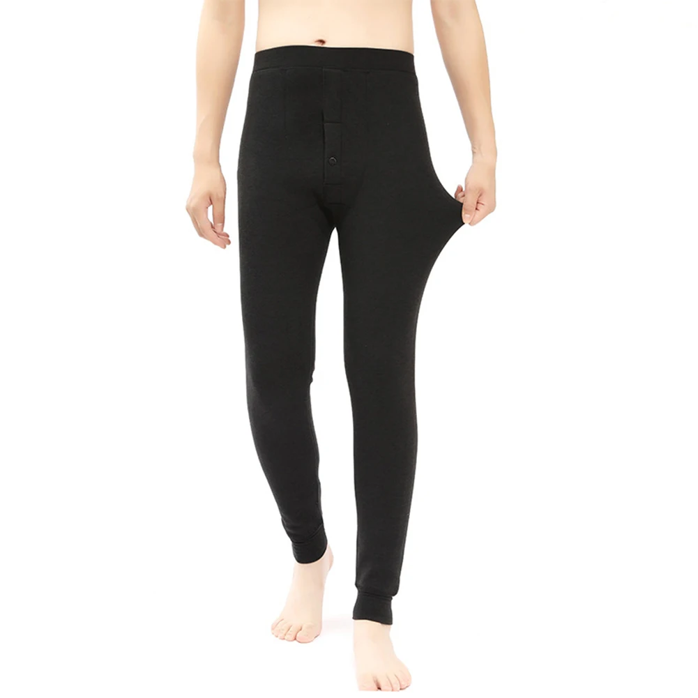 Men Winter Thermal Underwear Long Johns Fleece Thicken Pants Warm Bottom Pants Ultra-soft Elasticity Sleepwear Solid Nightwear
Men Winter Thermal Underwear Long Johns Fleece Thicken Pants Warm Bottom Pants Ultra-soft Elasticity Sleepwear Solid Nightwear