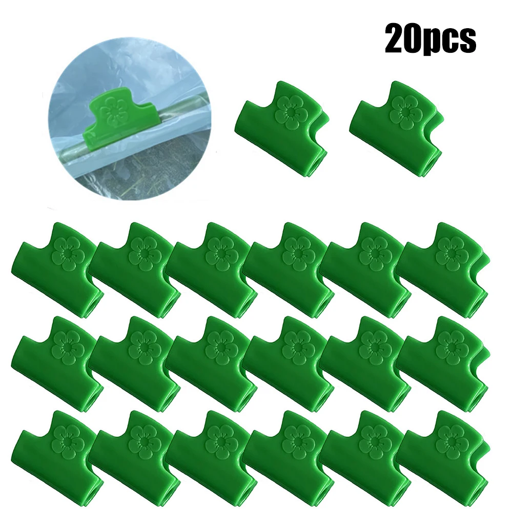 20pcs Plant Clips Supports Greenhouse Film Clamps Plastic Connects Fixing Vine Stem Grafting Vegetable Plants Garden Tools
20pcs Plant Clips Supports Greenhouse Film Clamps Plastic Connects Fixing Vine Stem Grafting Vegetable Plants Garden Tools