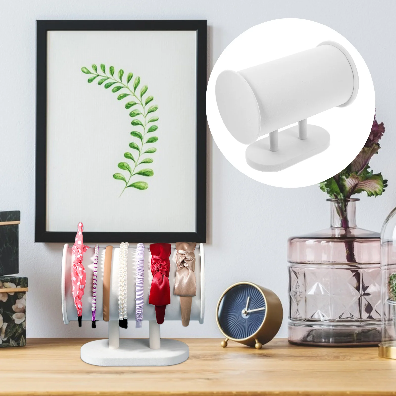 Headband Rack Hair Ring Headdress Flannel Storage Organizer Small Items Organizers
Headband Rack Hair Ring Headdress Flannel Storage Organizer Small Items Organizers
