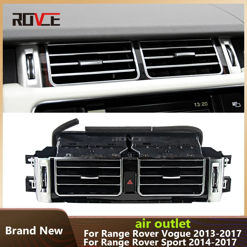 ROVCE Car Air Conditioning Outlet Aircon Grille For Land Rover Range Rover Vogue L405 2013-2017 /Sport L494 2014-2017 Retrofit
ROVCE Car Air Conditioning Outlet Aircon Grille For Land Rover Range Rover Vogue L405 2013-2017 /Sport L494 2014-2017 Retrofit