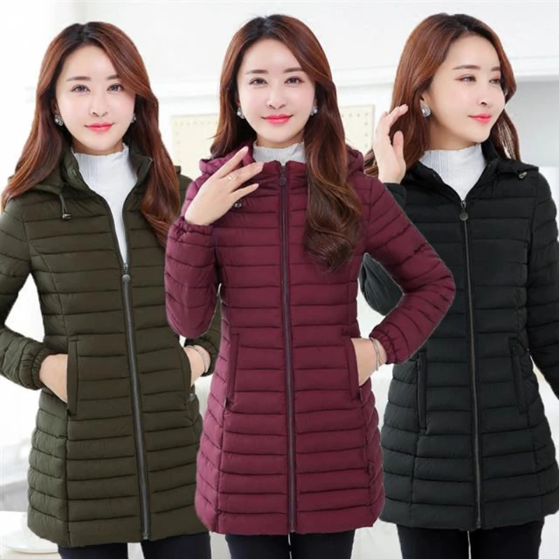 2023 Women Winter Coat Parkas Female Thickening Down Cotton Jacket Warm Hooded Outwear Oversize Fashion Loose Fit Female Tops
2023 Women Winter Coat Parkas Female Thickening Down Cotton Jacket Warm Hooded Outwear Oversize Fashion Loose Fit Female Tops