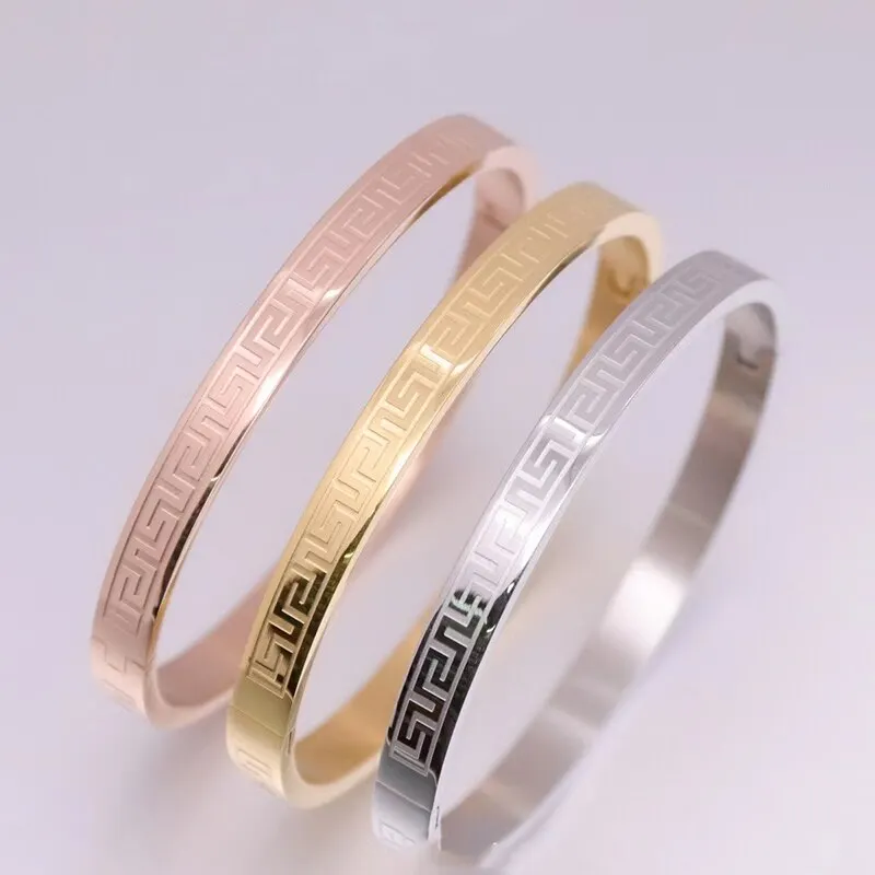 New Stainless Steel Carving Pattern Bracelet Gold Silver Rose Gold Color Cuff Bangle Woman Jewelry Gift Daily Wear 4 Mallzona S4431ad2dc36741f98a62934ad5e6424bN New Stainless Steel Carving Pattern Bracelet Gold Silver Rose Gold Color Cuff Bangle Woman Jewelry Gift Daily Wear Mallzona