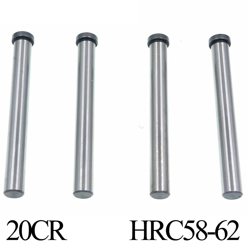 

25mm 30mm OD 80/90/100/110/120/130/140/150/160/170/180/190/200mm 20CR HRC62 Plastic Standard Mould Base Pillar Return Guide Pin