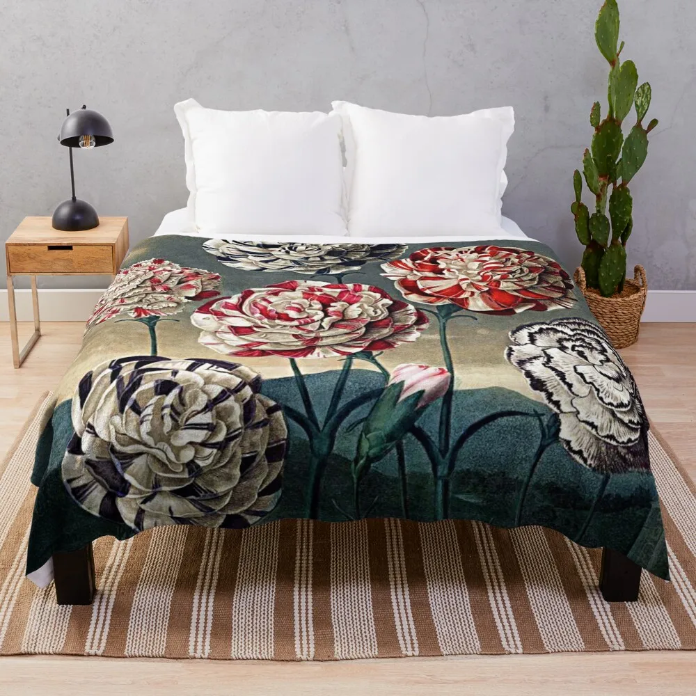 Botanical Art Temple Of Flora Carnations Throw Blanket Beach Blanket Luxury Blanket blankets and throws Hair Blanket
Botanical Art Temple Of Flora Carnations Throw Blanket Beach Blanket Luxury Blanket blankets and throws Hair Blanket