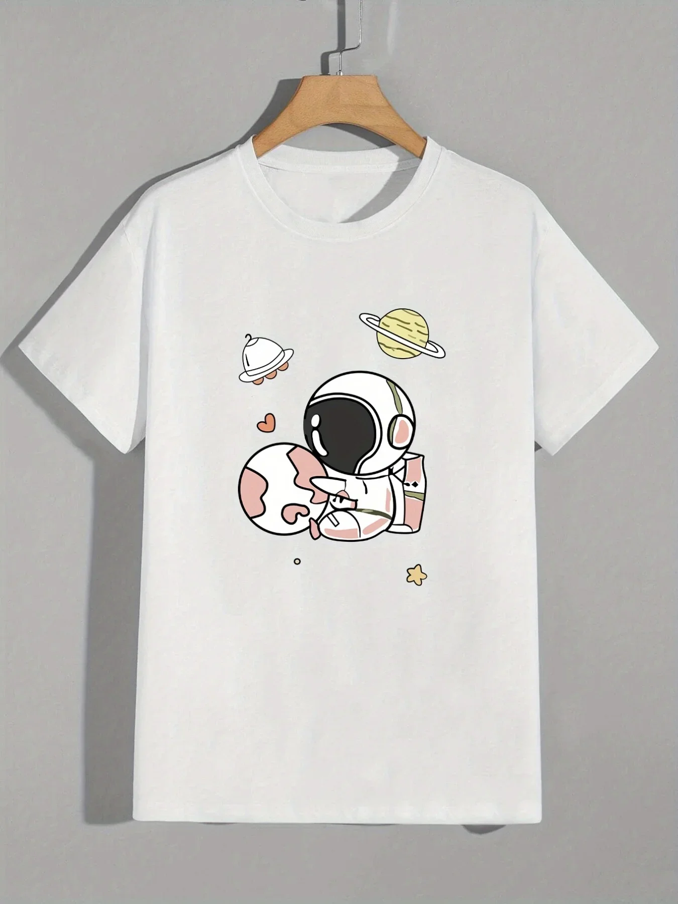 Summer Round Neck T Shirt Women's Short-sleeve Print Clothing Women's Tops Harajuku Graphic Clothing Female Casua Tee
Summer Round Neck T Shirt Women's Short-sleeve Print Clothing Women's Tops Harajuku Graphic Clothing Female Casua Tee