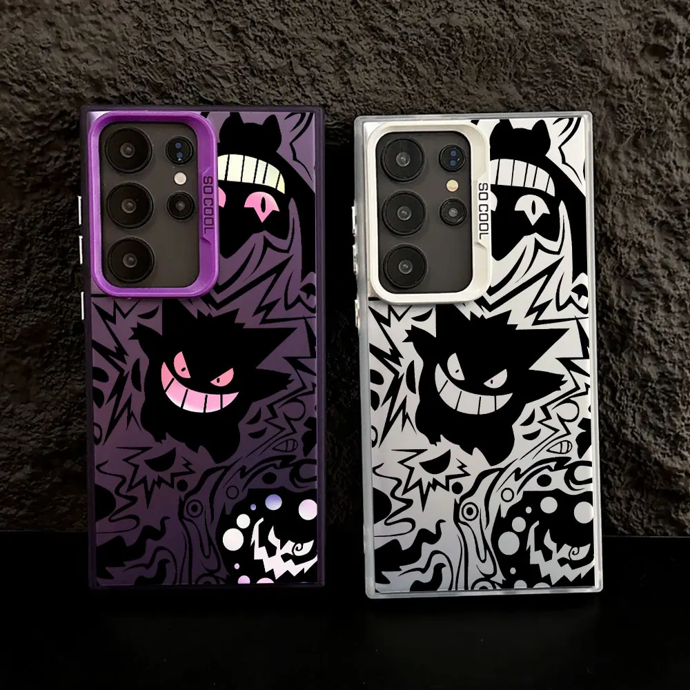 Pokemons Gengar Pocket Monster S25 Cases For Samsung S25 S24 Ultra Carcasa For Galaxy S23 S22 S21 FE S20 Ultra Plus Phone Cover Pokemons Gengar Pocket Monster S25 Cases For Samsung S25 S24 Ultra Carcasa For Galaxy S23 S22 S21 FE S20 Ultra Plus Phone Cover