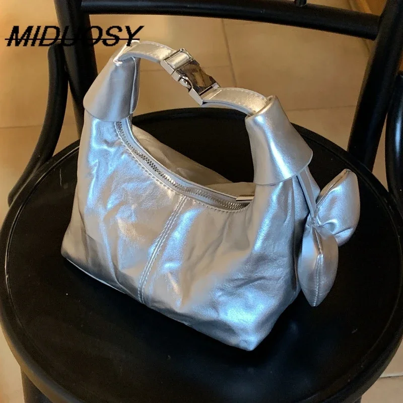 

2023 New Popular Hand Carrying French Minority Simple Bag Women's Dumpling Bag All-Match Internet Hot Casual Shoulder Bag