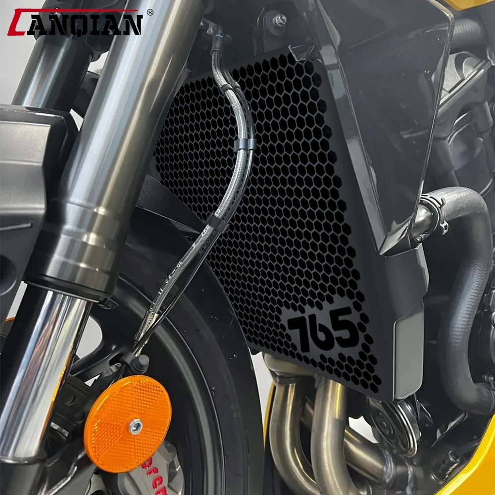 

Radiator Grille Guard Cover Protection Water Tank NetMotorcycle Accessories For Street Triple Moto2 765R 765 RS 2023-2024-2025